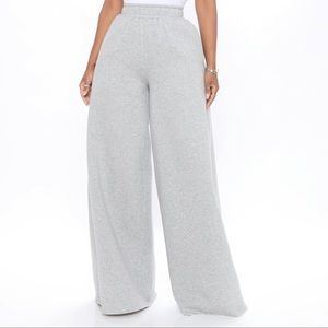 Flare sweatpants